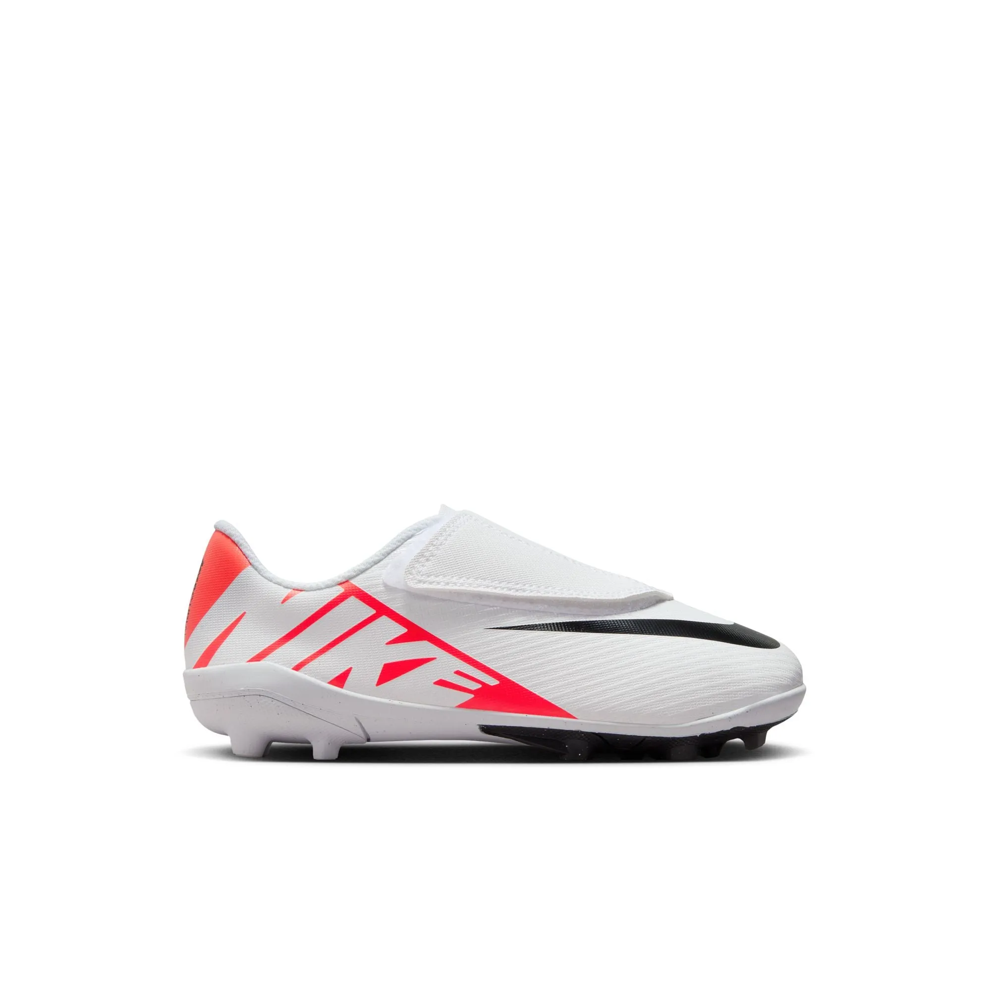 Nike Junior Mercurial Vapor 15 Club MG PS (V) Soccer Cleat - Bright Crimson/White/Black