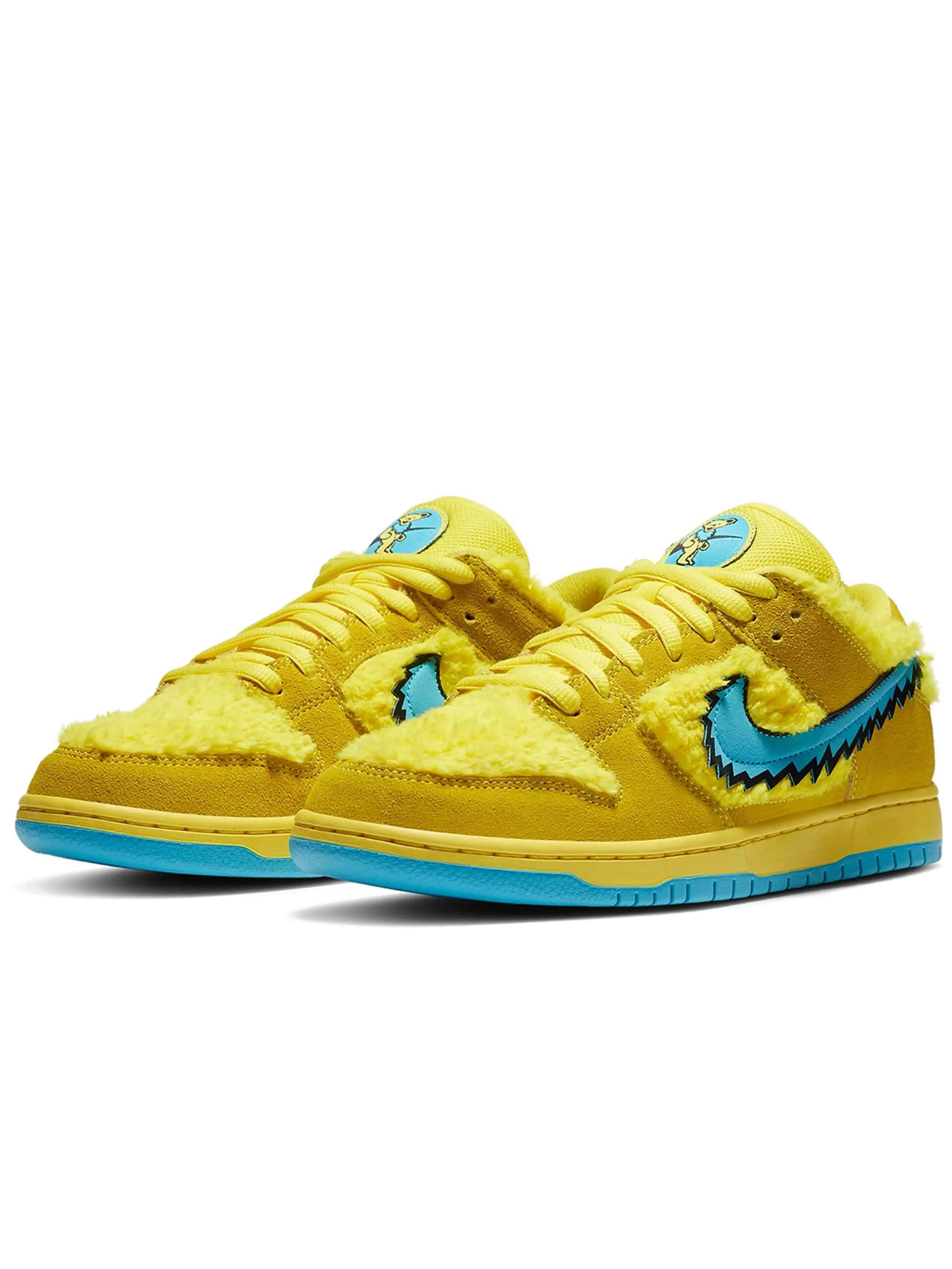 Nike SB Dunk Low Grateful Dead Bears Opti Yellow