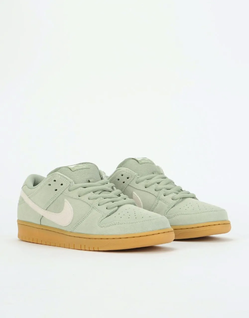 Nike SB Dunk Low Pro Skate Shoes - Jade Horizon/Pale Ivory