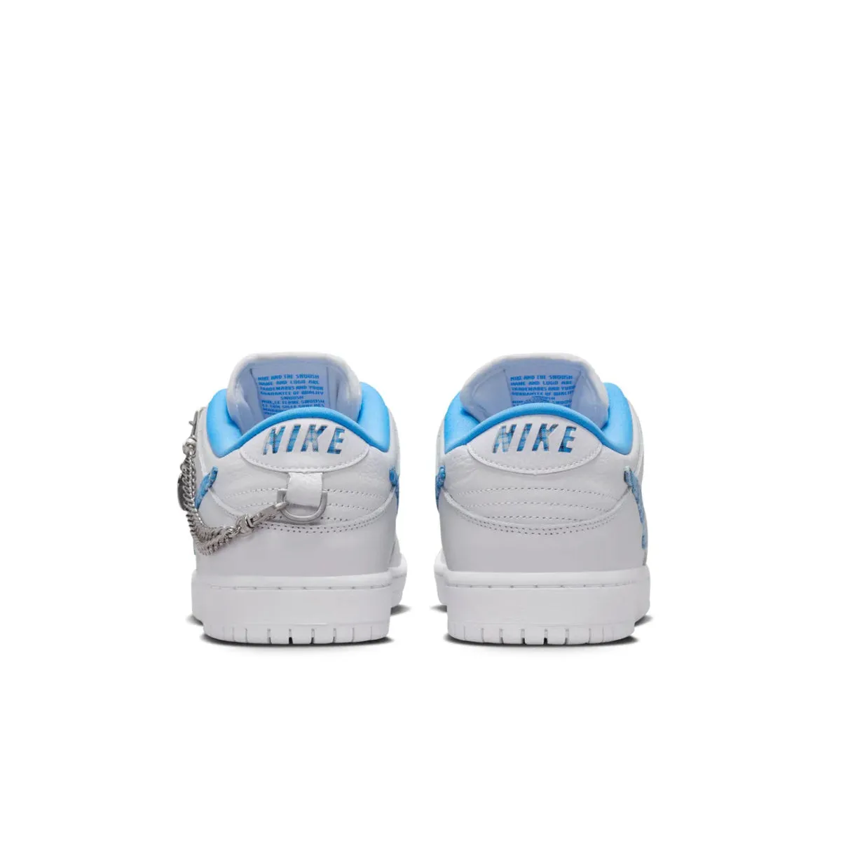 Nike SB Dunk Low Pro x Nicole Hause in White/University Blue