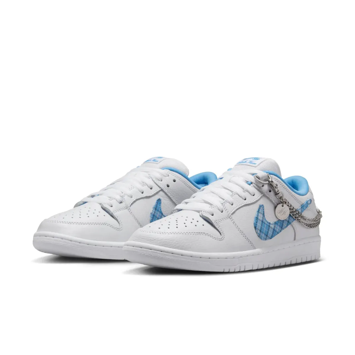 Nike SB Dunk Low Pro x Nicole Hause in White/University Blue