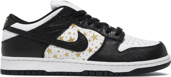 Nike SB Dunk Low Supreme Stars SB QS 'Black' (2021) Sneakers