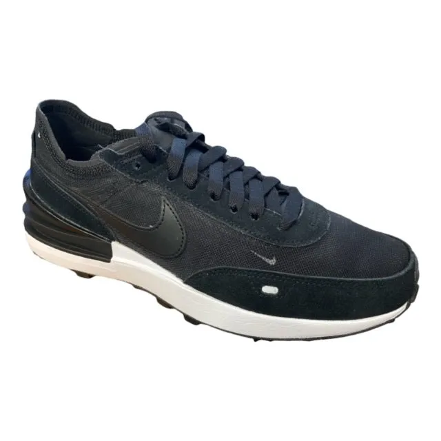 Nike scarpa sneakers da uomo Waffle One DA7995 001 nero-bianco