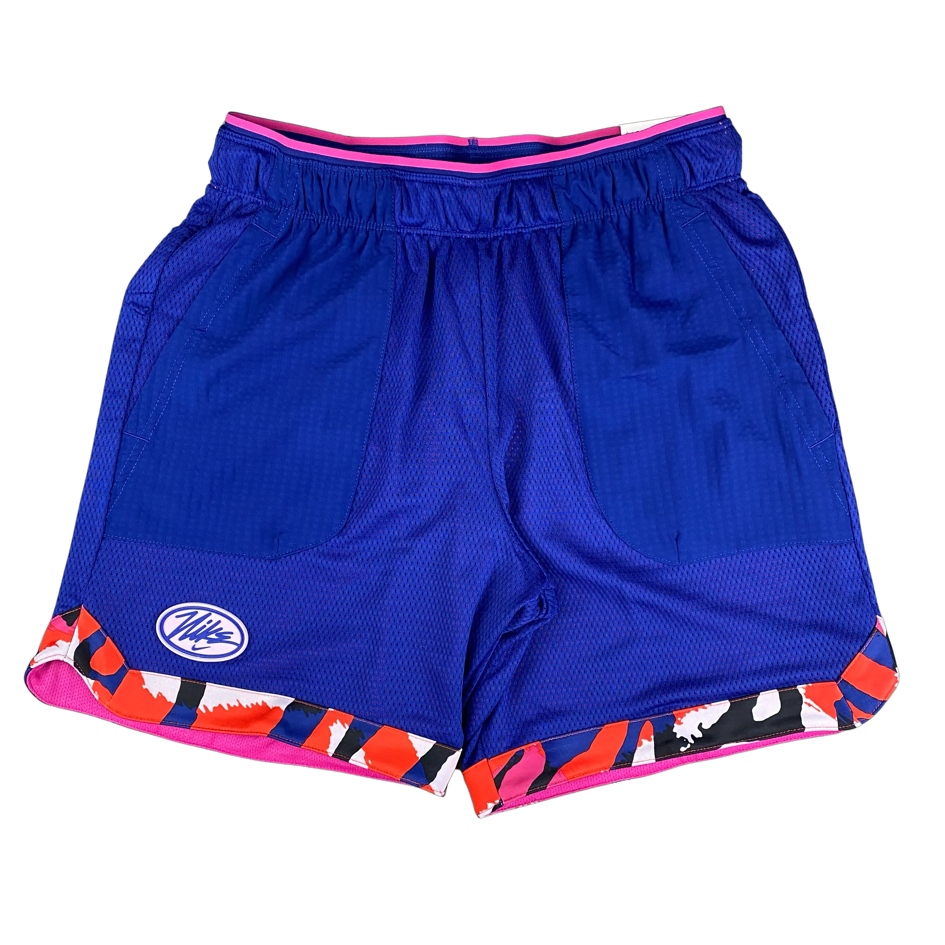 Nike Wildrun Training 7" Shorts - Royal Blue / Pink