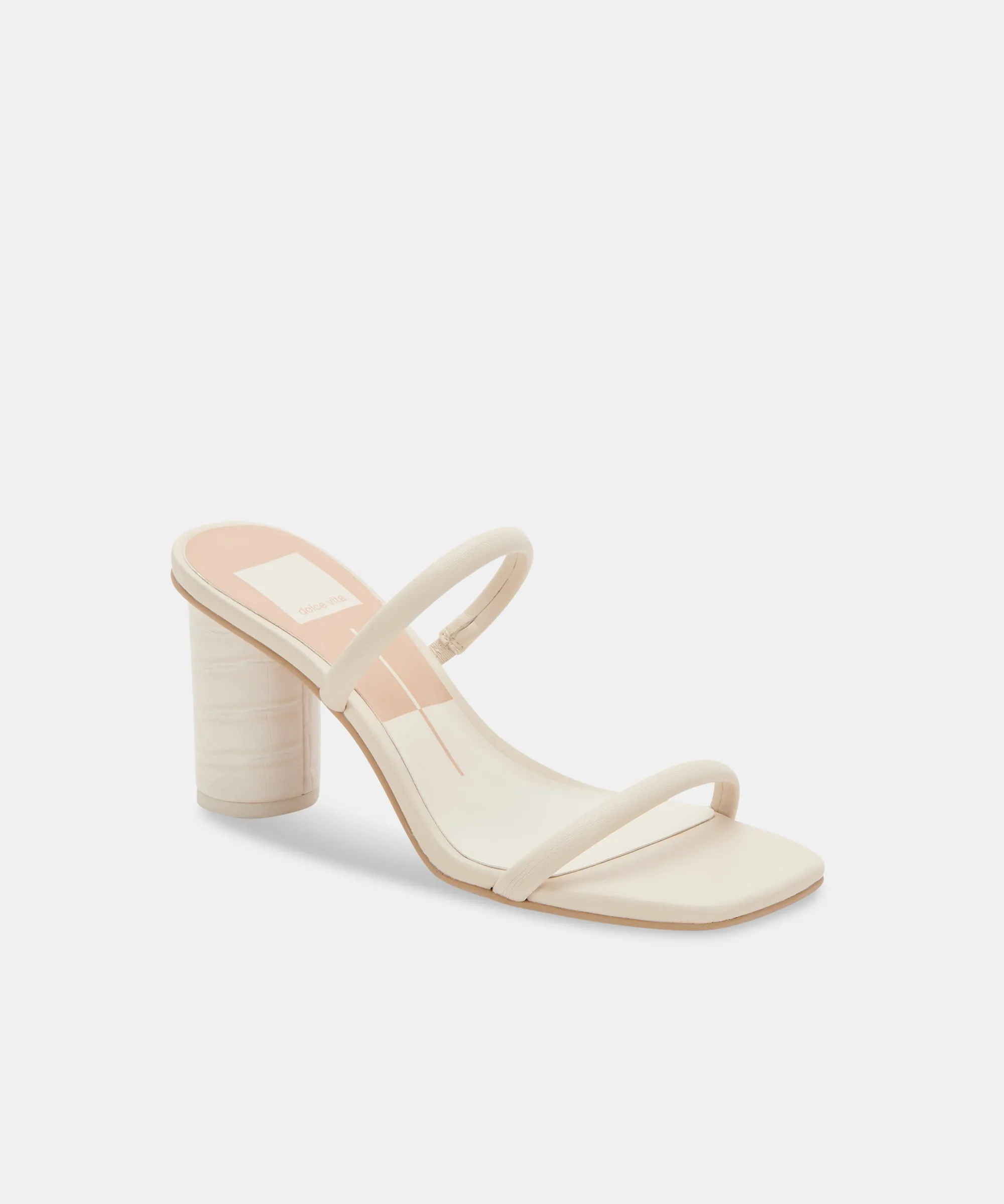 NOLES WIDE HEELS IVORY STELLA