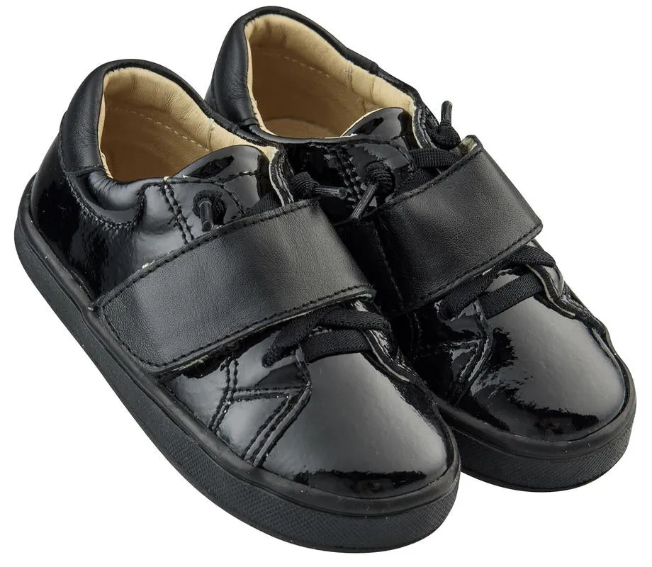 Old Soles Boy's and Girl's The Oscar Sneaker Shoe, Black