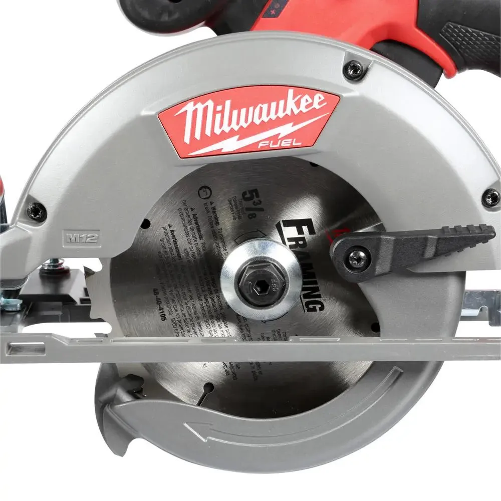 Open Box -  Milwaukee 2530-20 M12 Fuel 5-3/8" Circular Saw - Tool Only