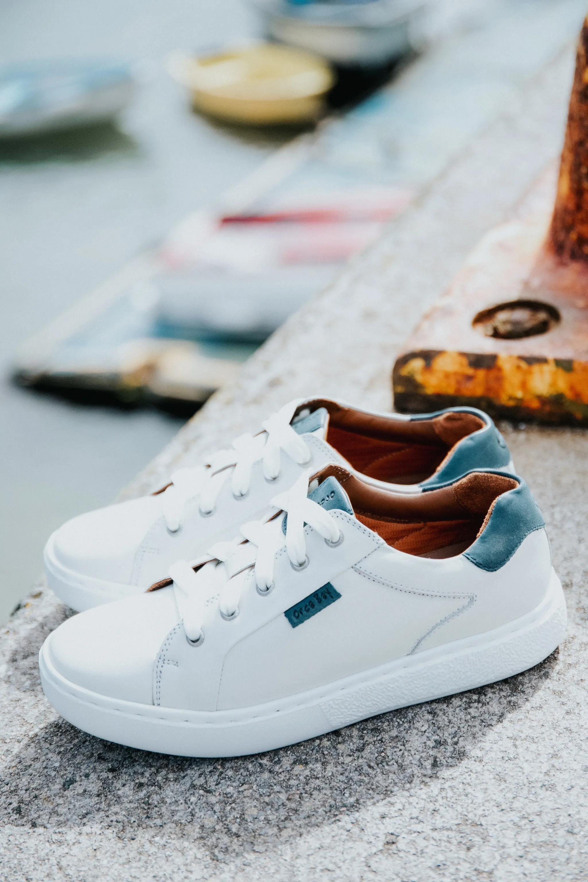 Orca Bay Belgravia Ladies Leather Trainers