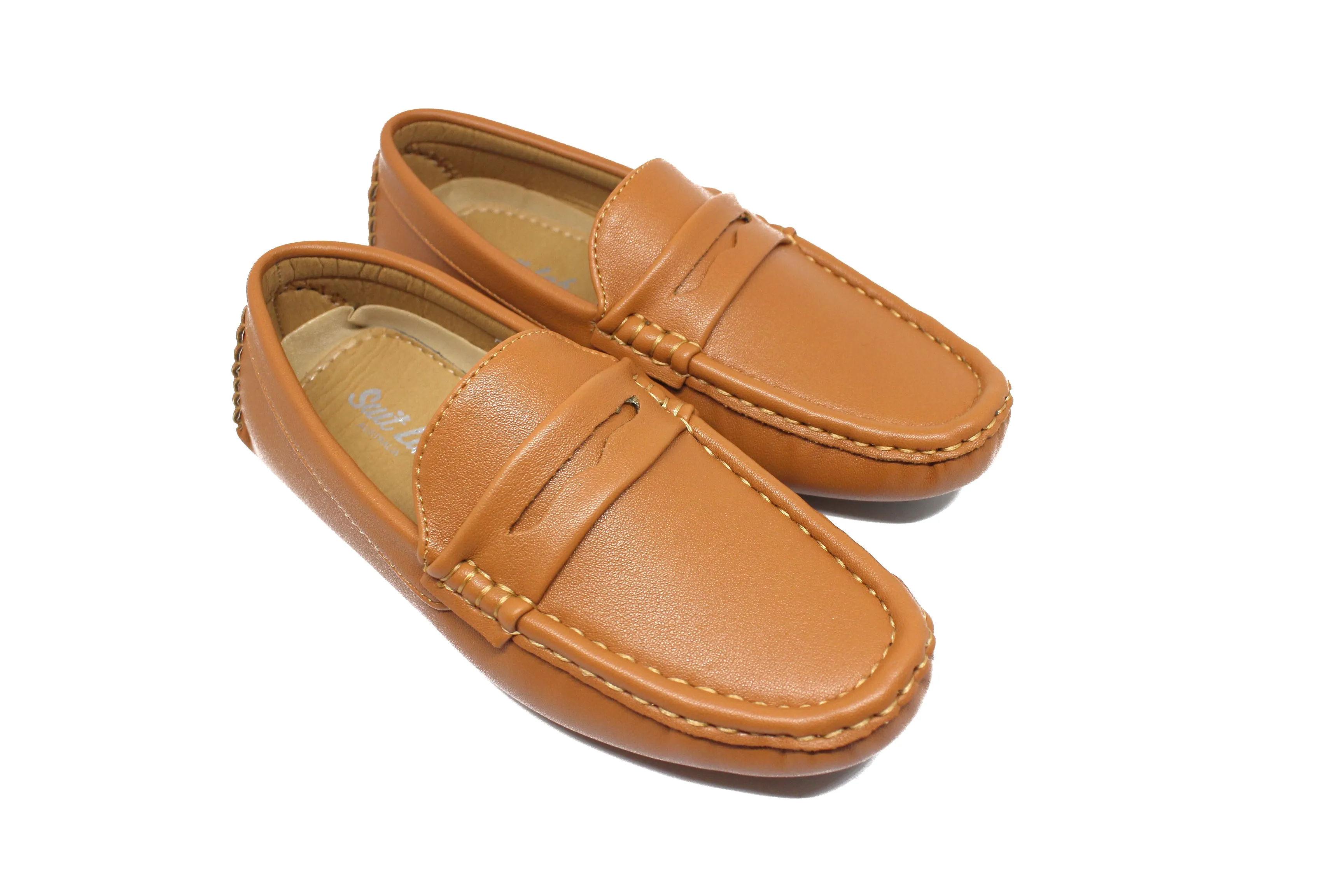 Oslo Leather Loafers - Tan