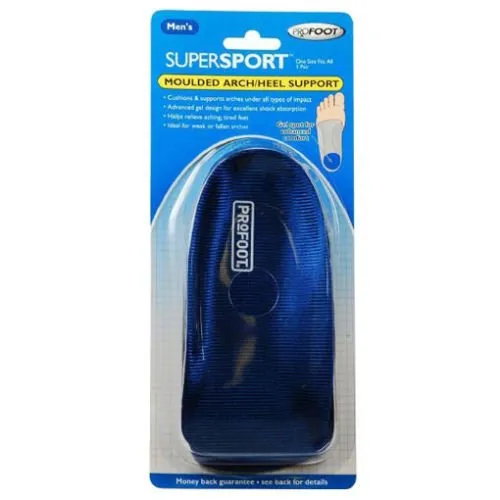 Profoot Super Sport Moulded Arch / Heel Support - Men's