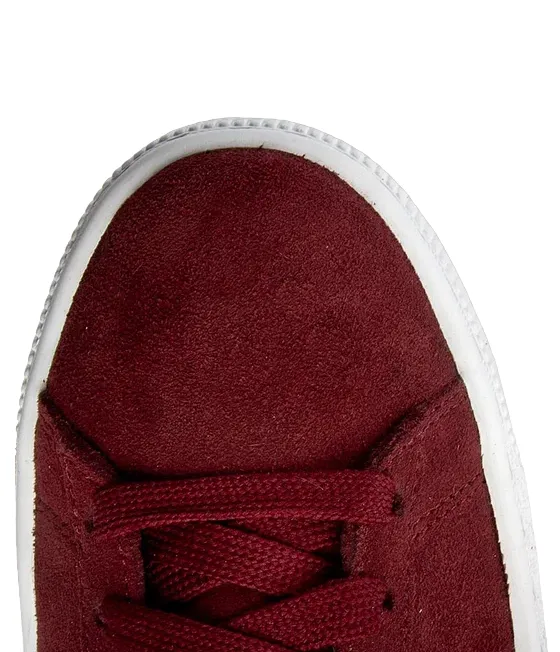 Puma scarpa sneakers da uomo Suede Classic 352634 75 rosso scuro