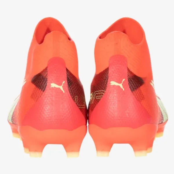 Puma Ultra Match Laceless FG - Fiery Coral/Fizzy Light/Puma Black