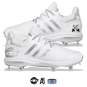 "Swords Pitching Ninja" Adidas Ultraboost DNA 5.0 Cleats by Stadium Custom Kicks