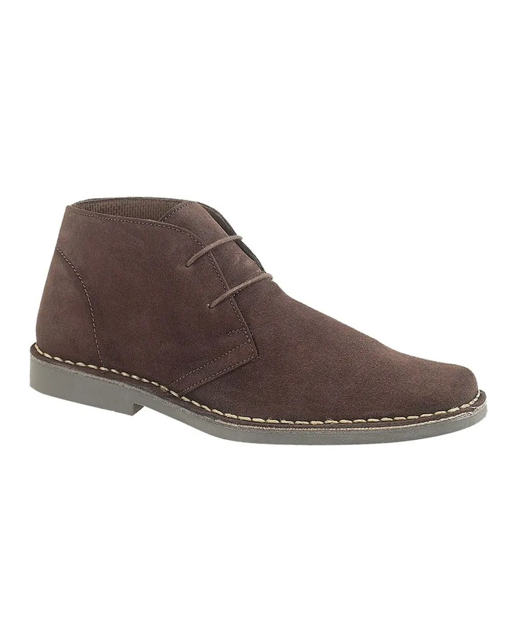 Roamers Mens 2 Eyelet Desert Boots