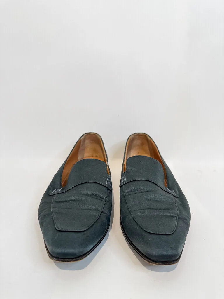 Satin Loafers