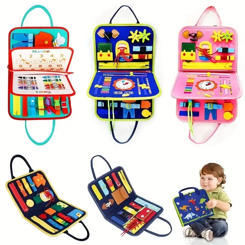 Sensory Preschoolers Busy Board Toys