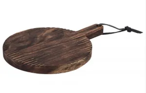 Serving Board Paddle Ethnique Round