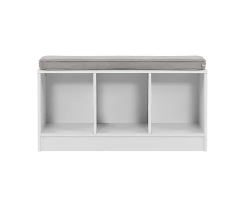 Shoe Cabinet Bench Shoes Organiser Storage Rack Shelf White Box Seat