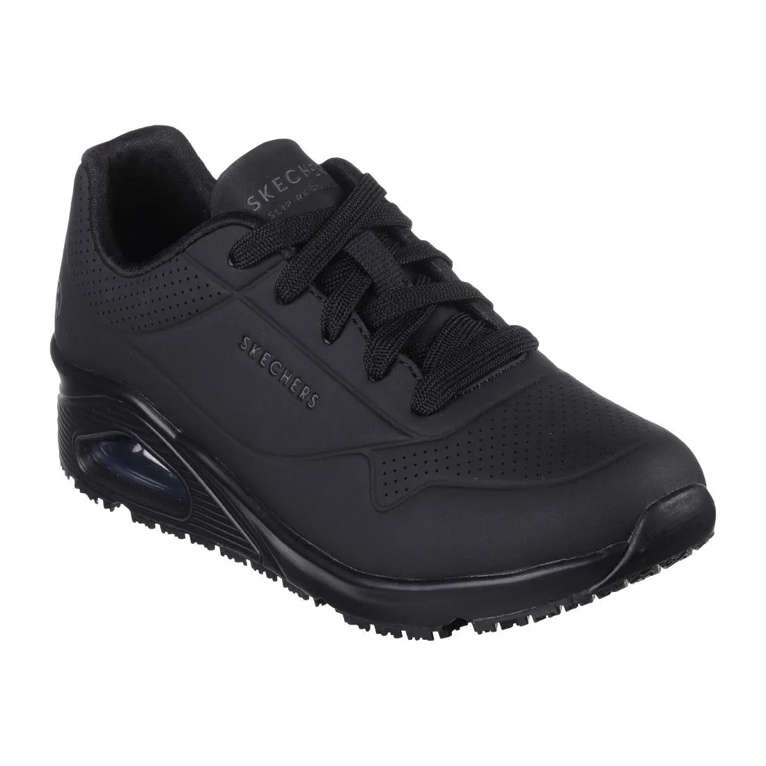 Skechers Work Womens Uno Slip Resistant Trainers Black 38 - BA004-5