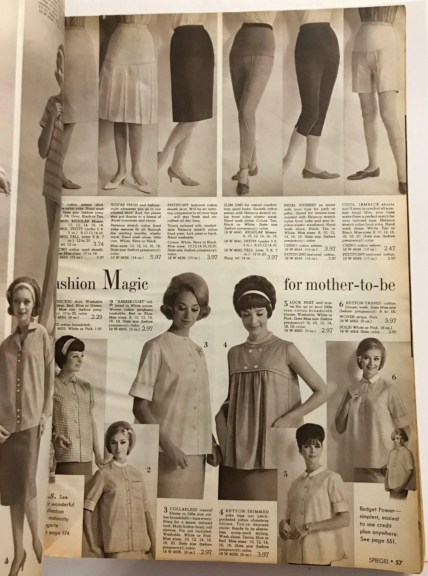 Spiegel Catalog, Spring and Summer 1963