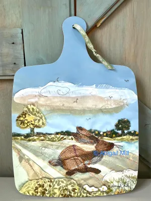 Spring Hare - Large Chopping Board