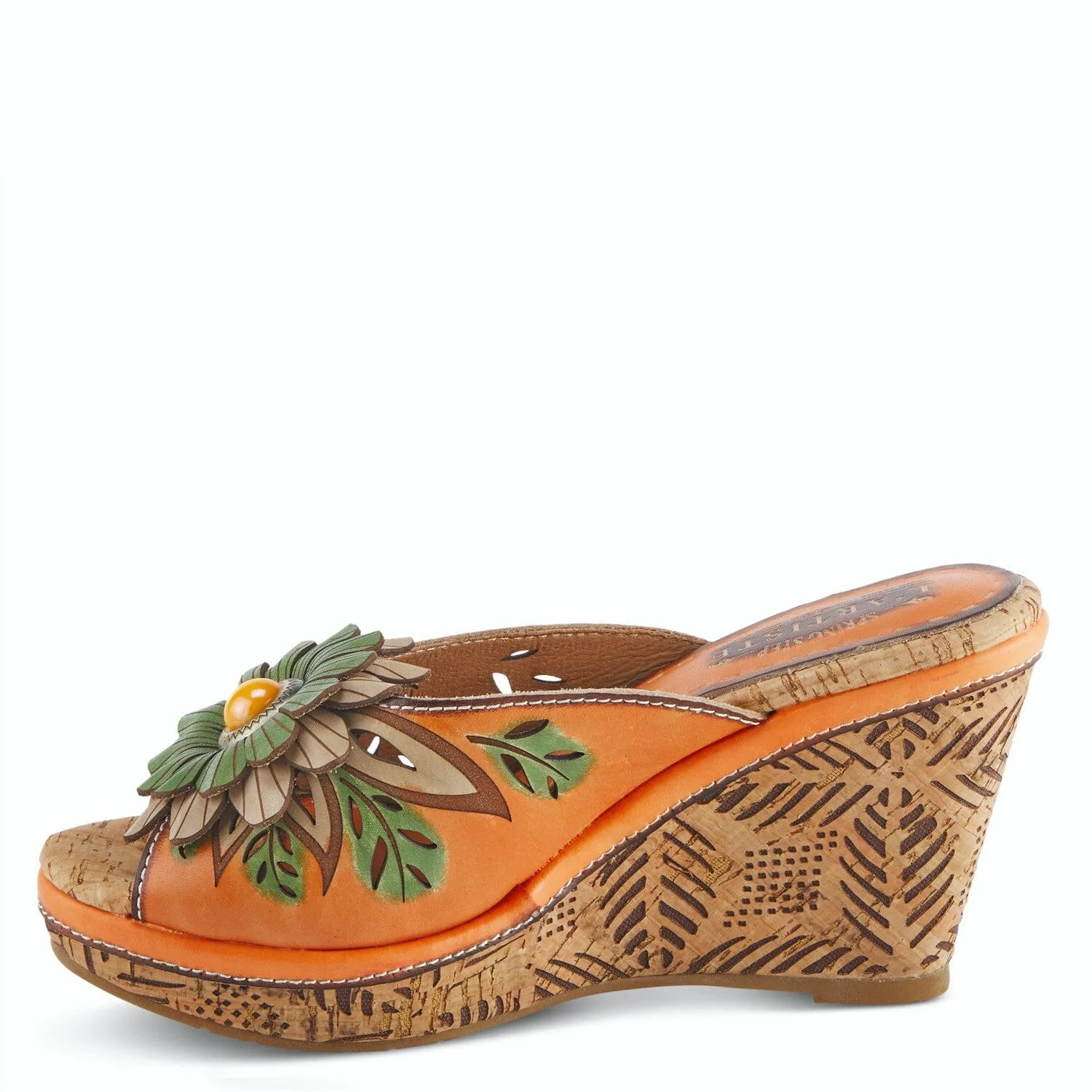 SPRING STEP L'ARTISTE BLOOM SLIDE SANDAL - FINAL SALE!