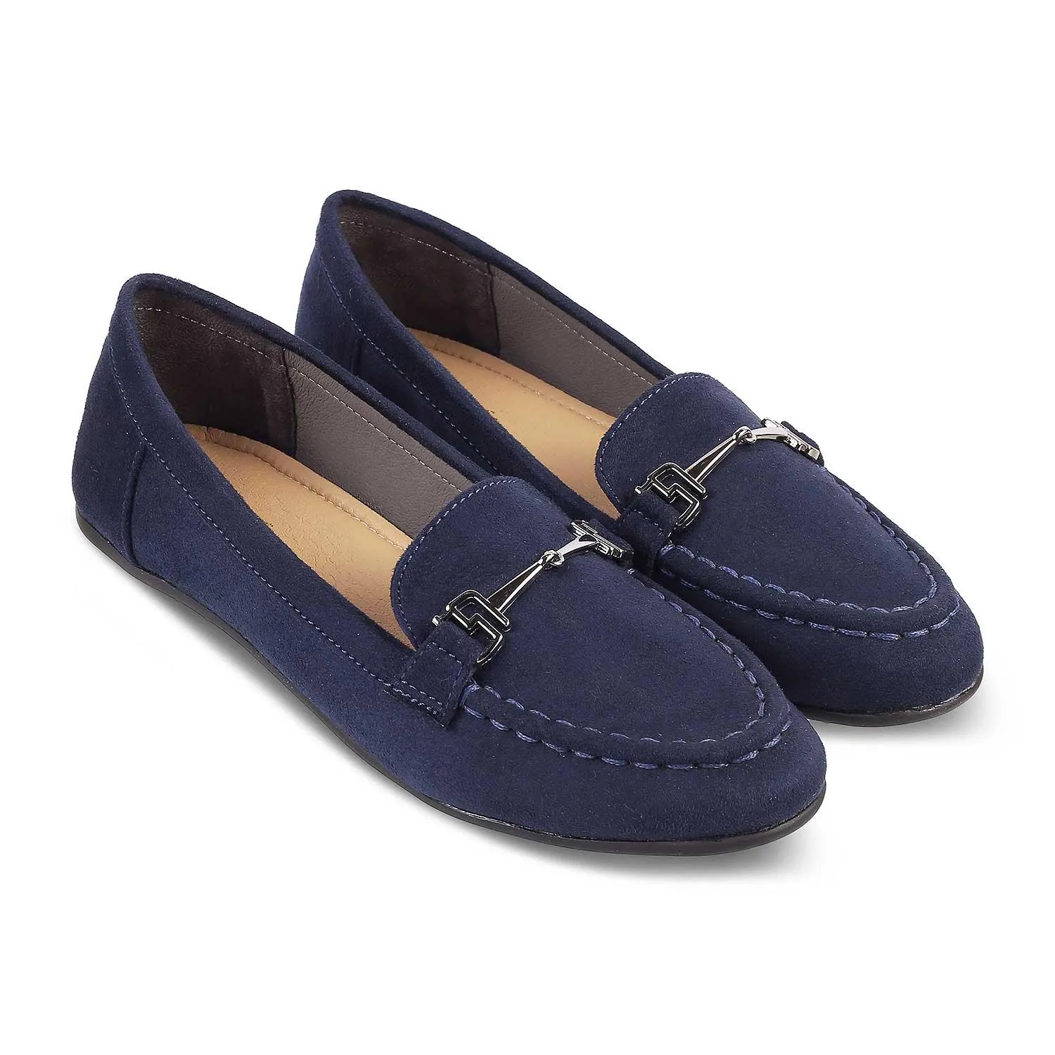 The Angelus Blue Women's Dress Loafers Tresmode