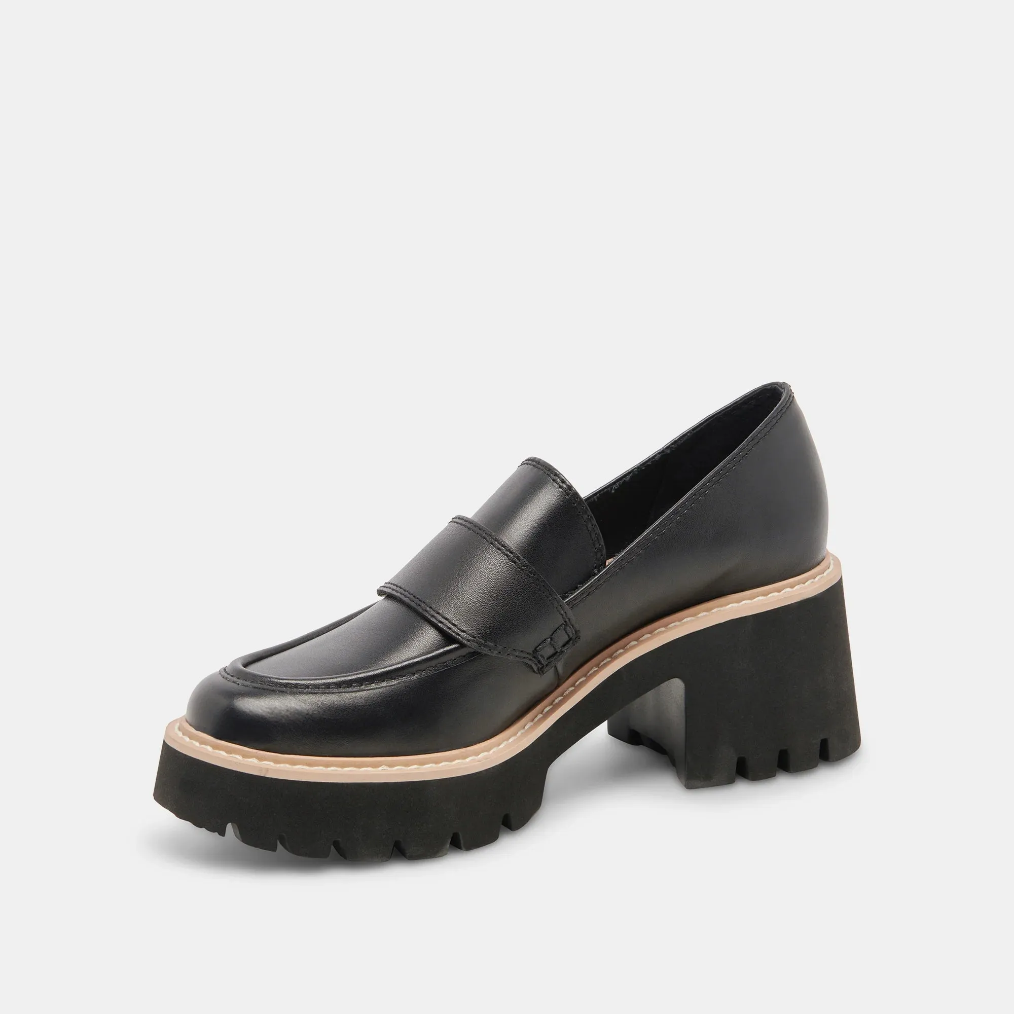 The Halona Loafer by Dolce Vita - Onyx Leather