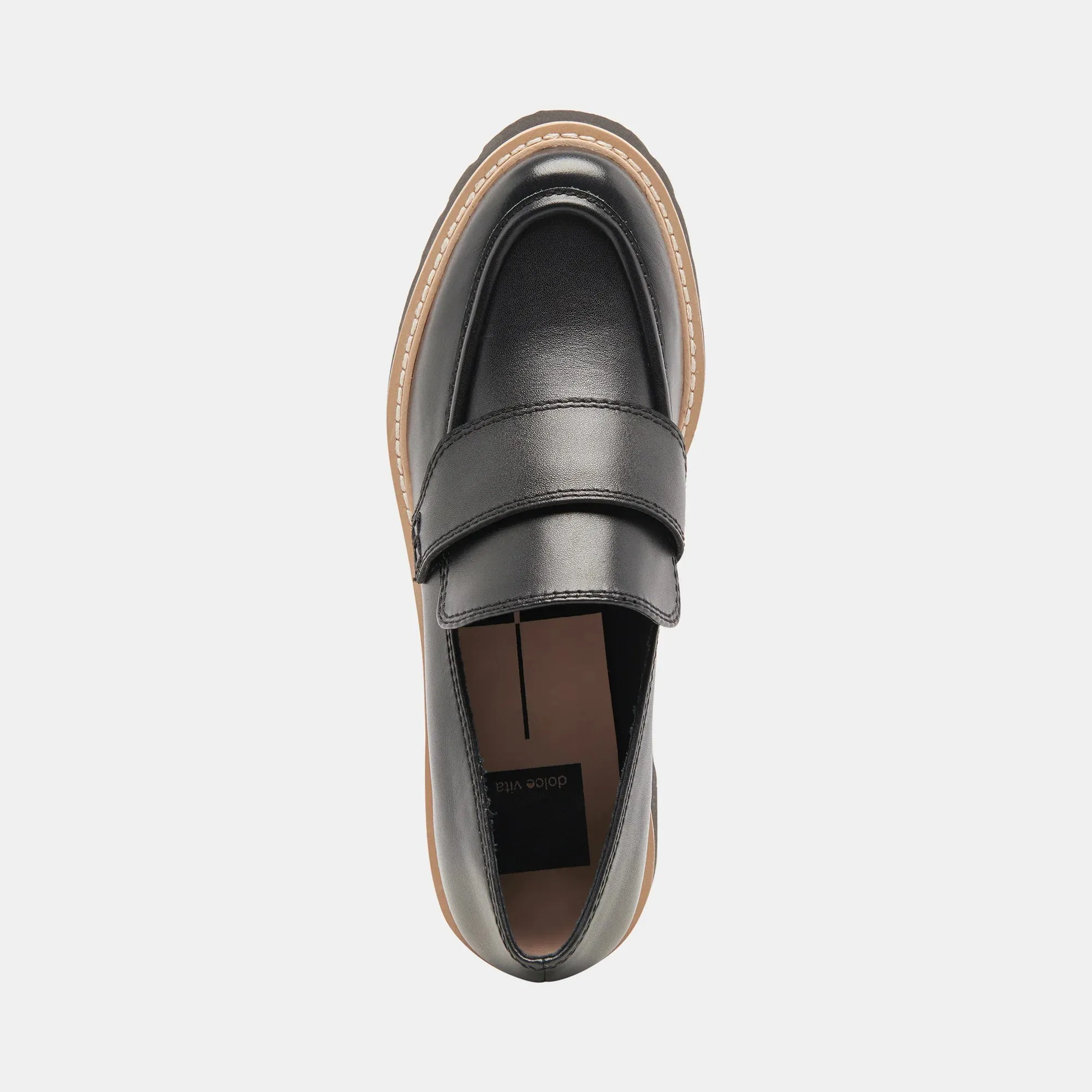 The Halona Loafer by Dolce Vita - Onyx Leather