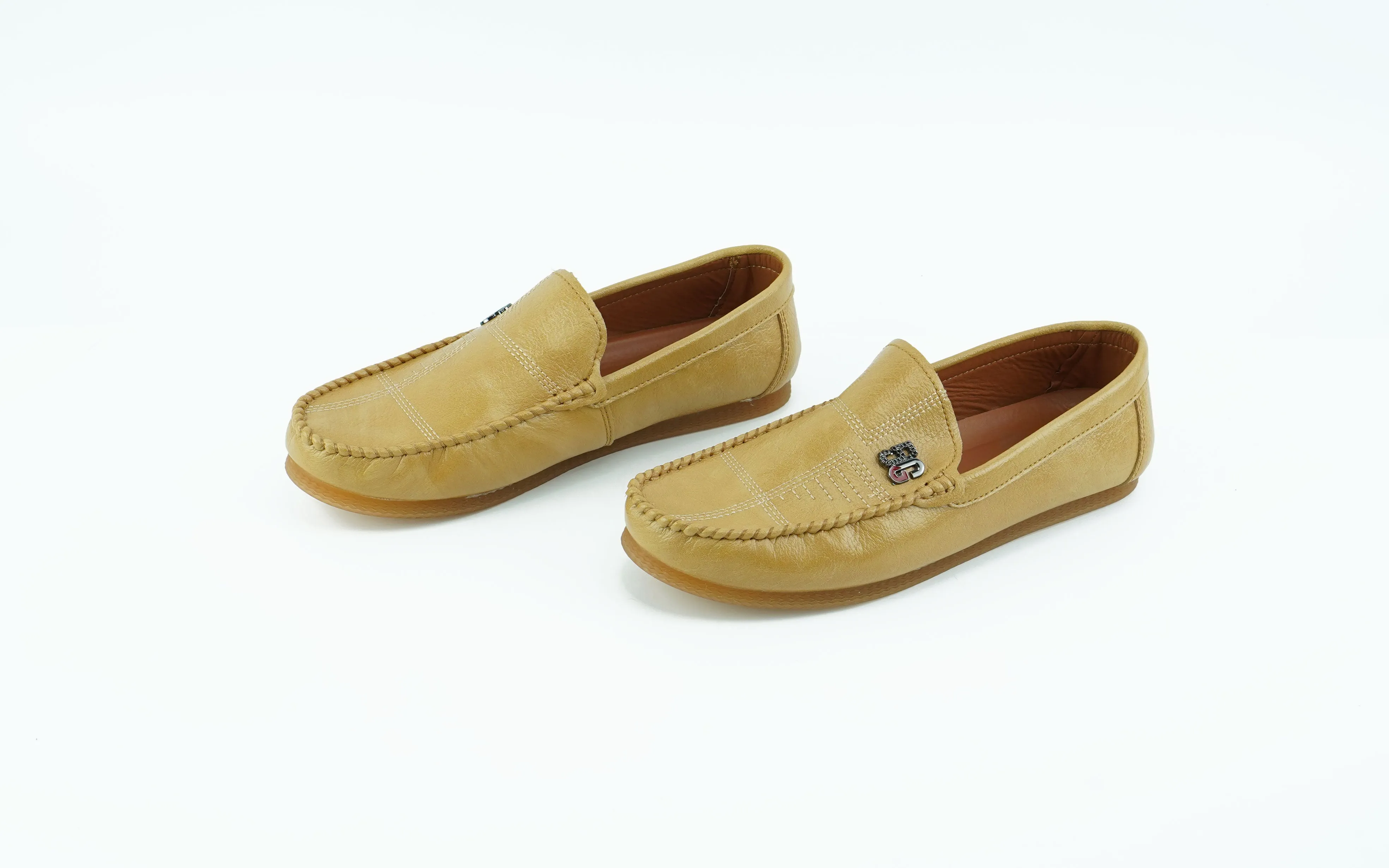 Trendy Khaki Formal loafers for men