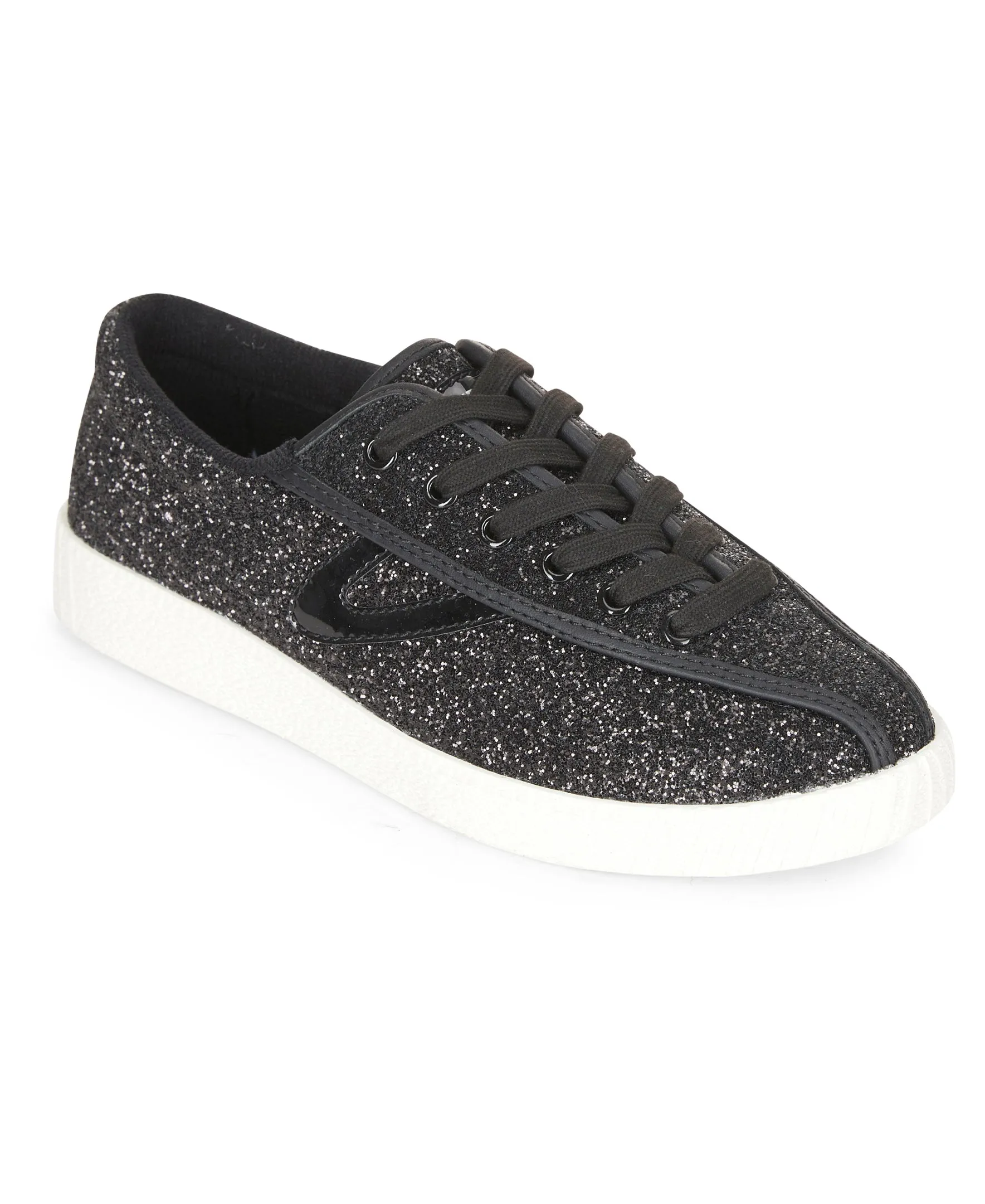 Tretorn Women's Sneakers Nylite Glitter Black