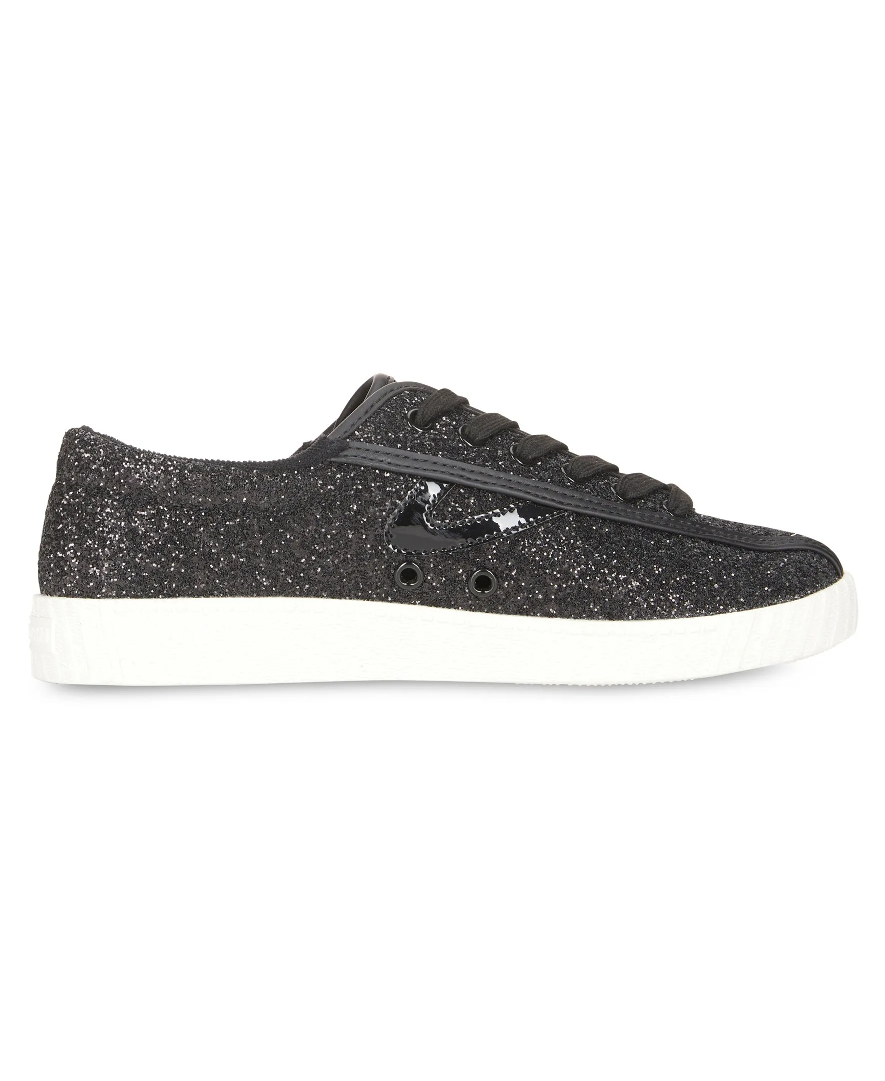 Tretorn Women's Sneakers Nylite Glitter Black