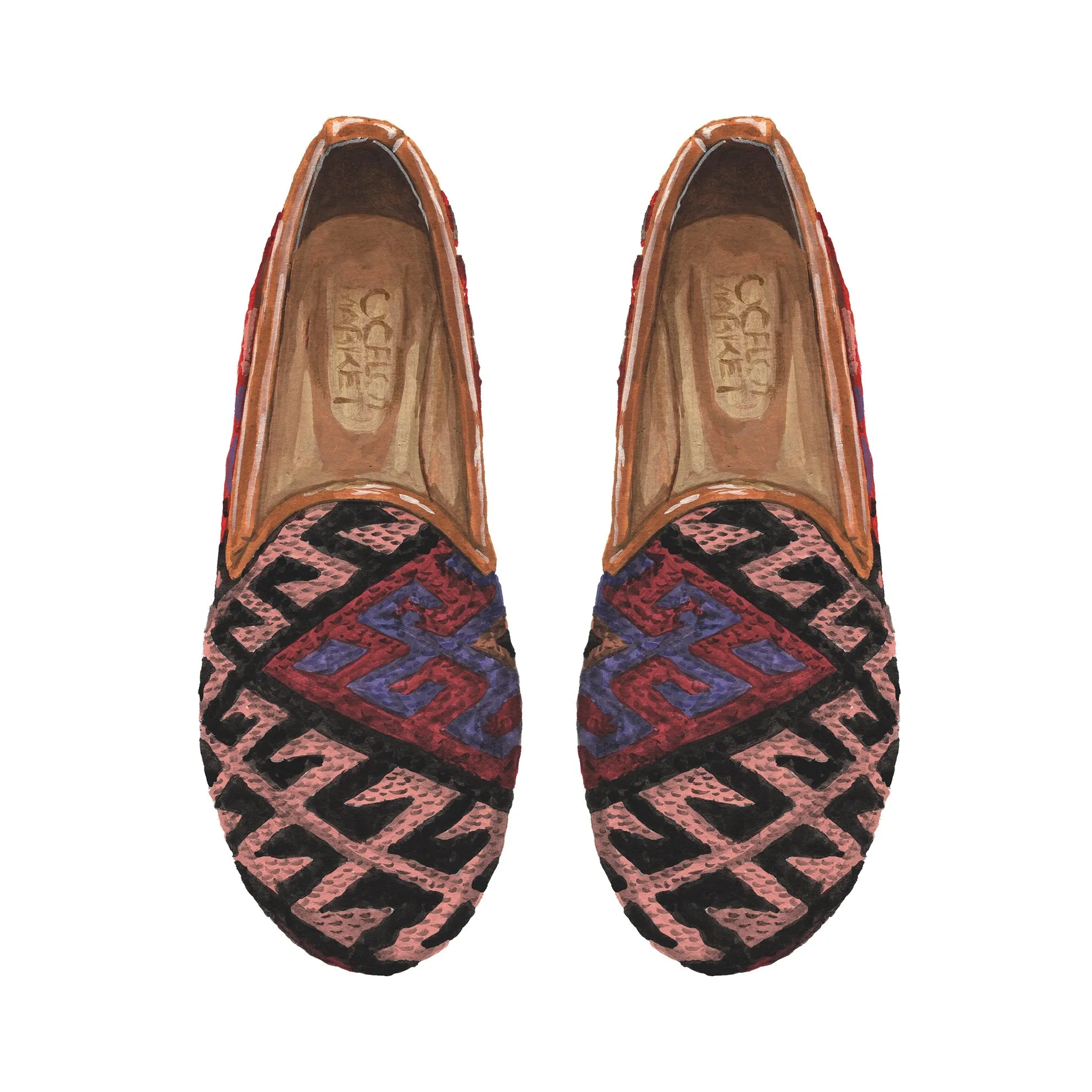 Turkish Kilim Loafers