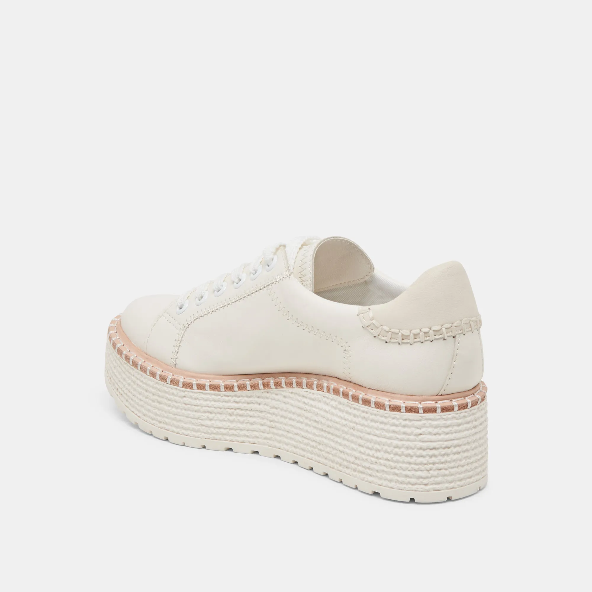 TWAIN SNEAKERS WHITE LEATHER