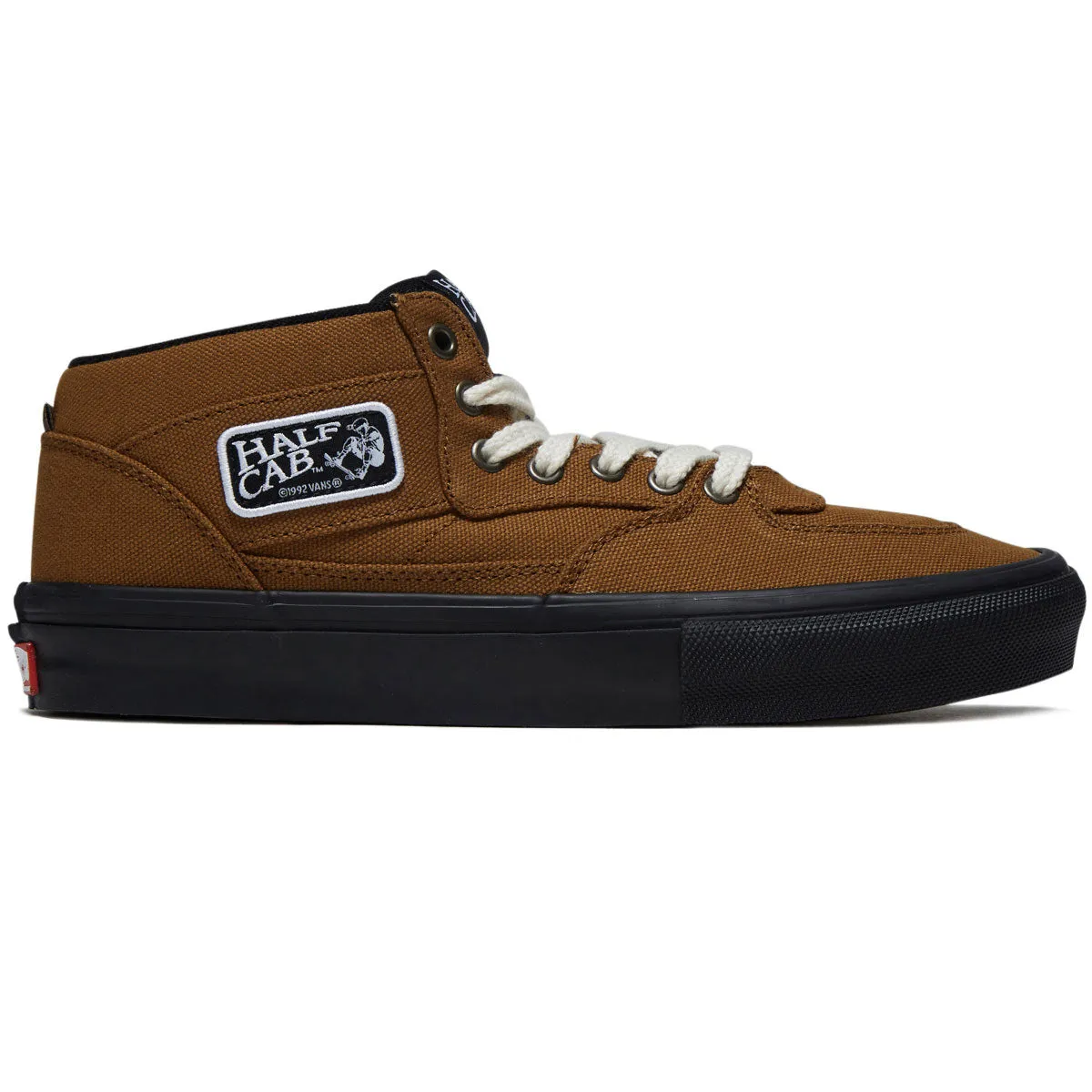 Vans Skate Half Cab Shoes - Duck Canvas Golden Brown/Black