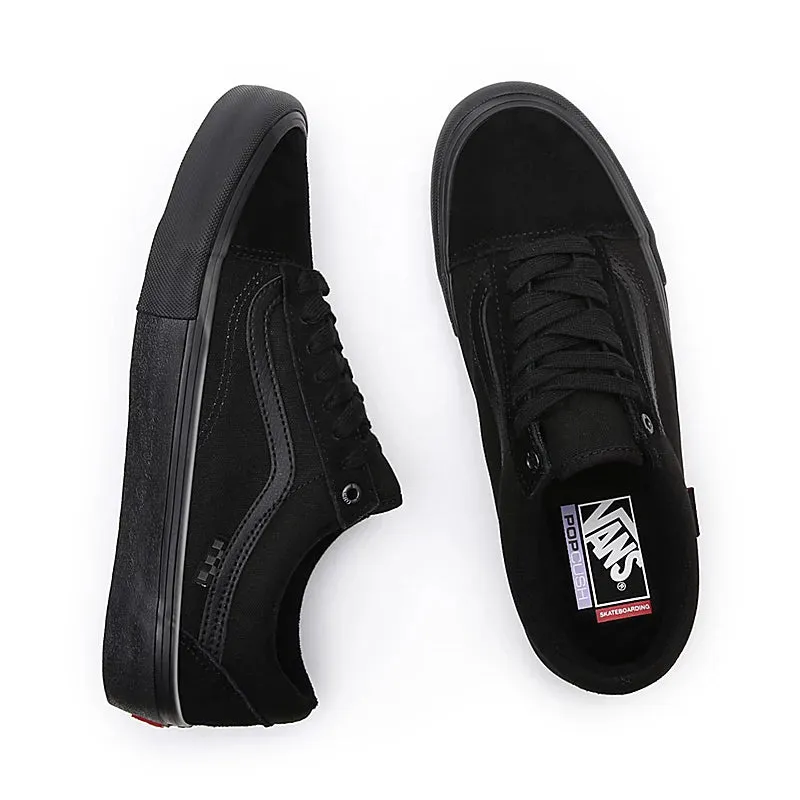 Vans Skate Old Skool Skateboarding Shoes - Black/Black