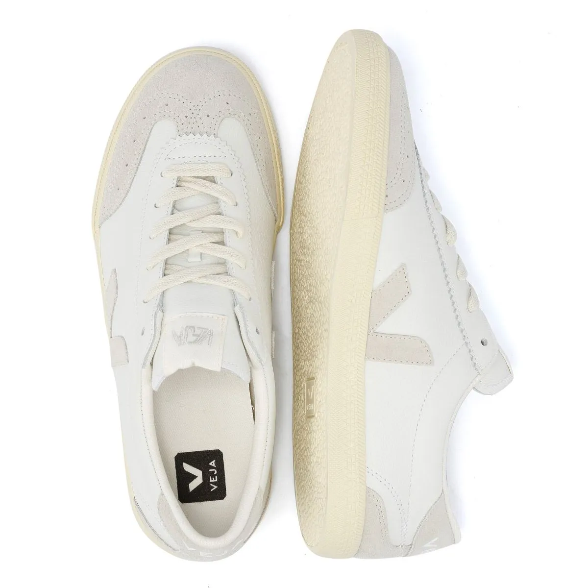 Veja Volley Leather Men's White Trainers