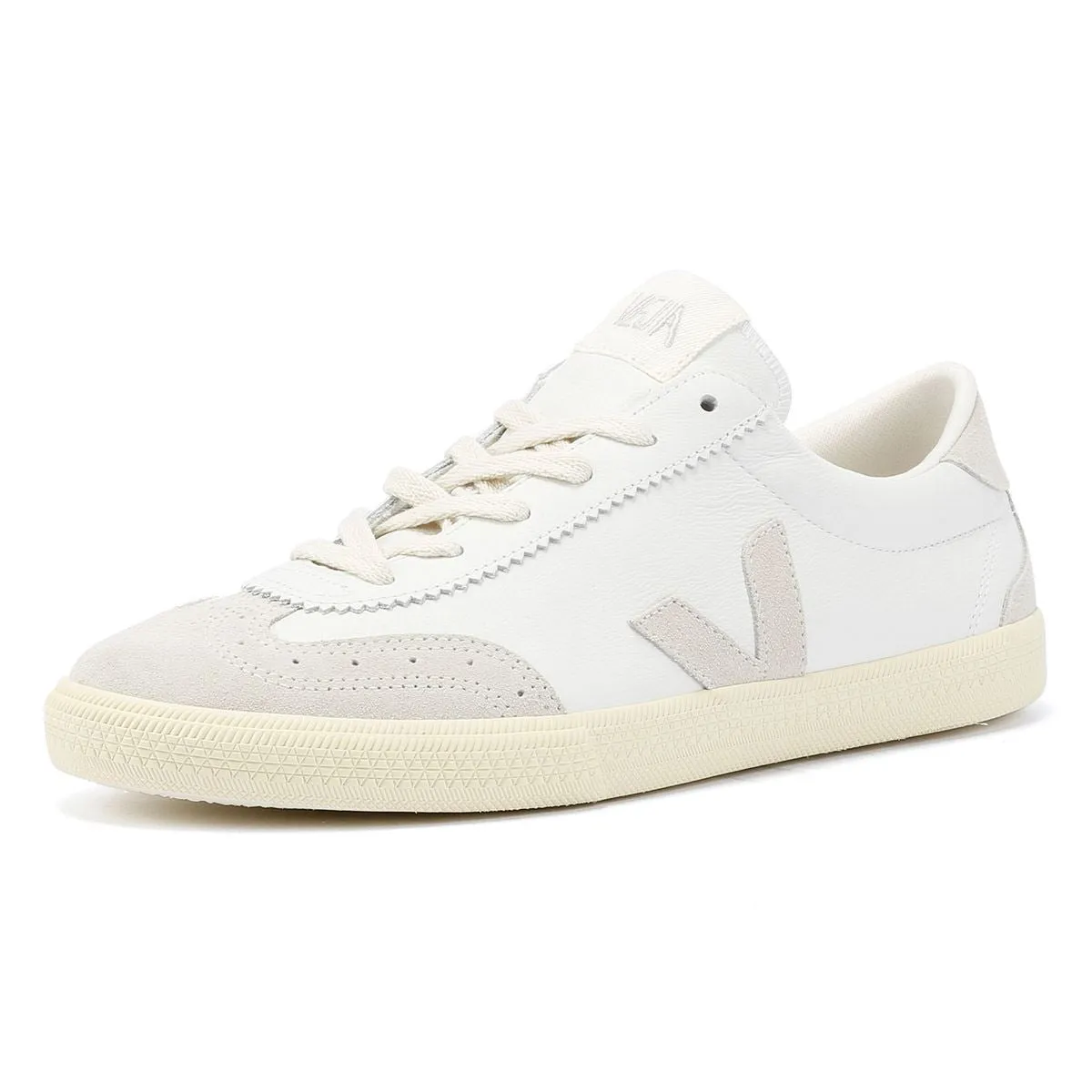 Veja Volley Leather Men's White Trainers