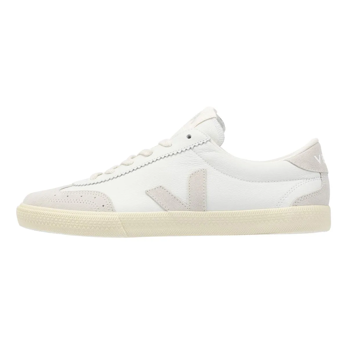 Veja Volley Leather Men's White Trainers