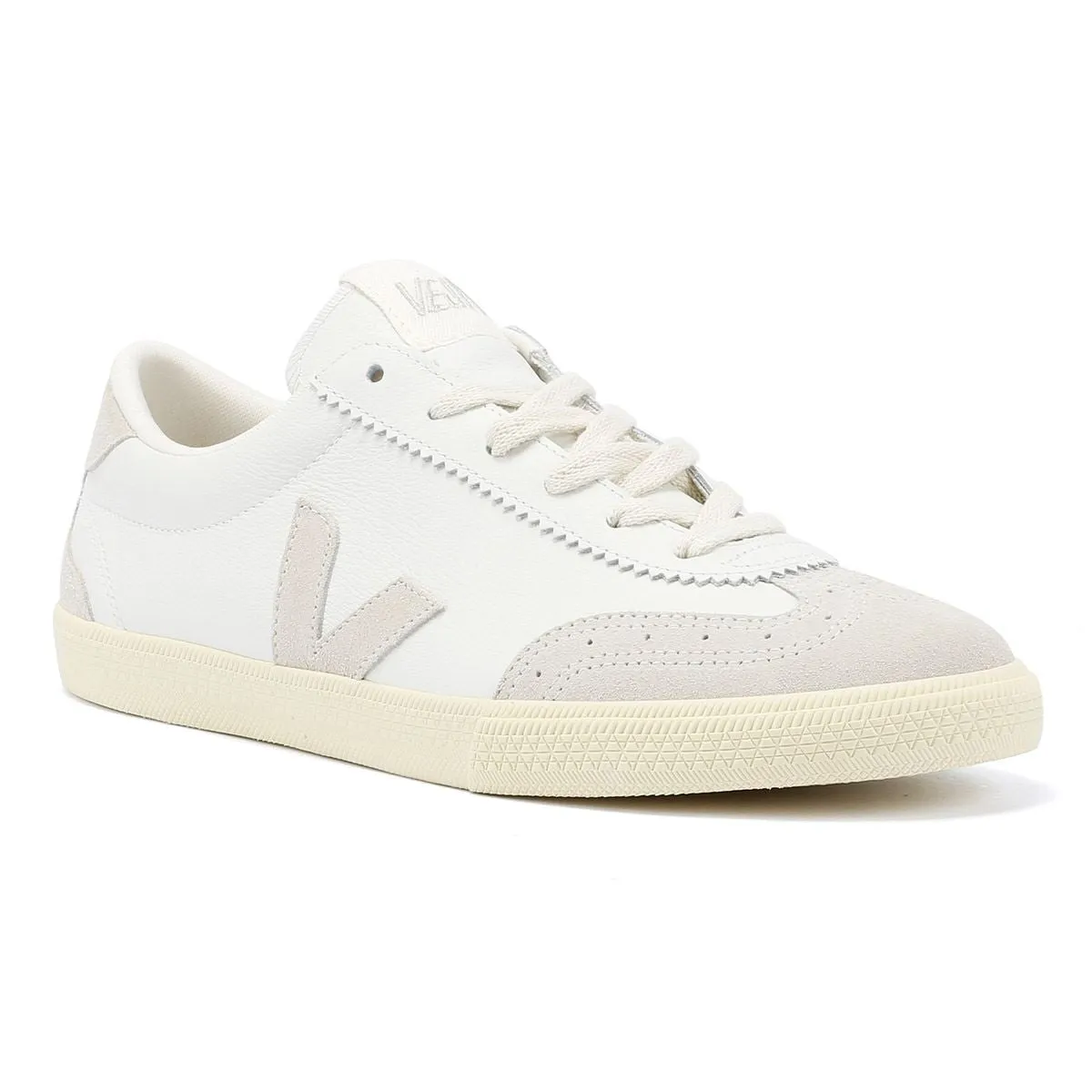 Veja Volley Leather Men's White Trainers