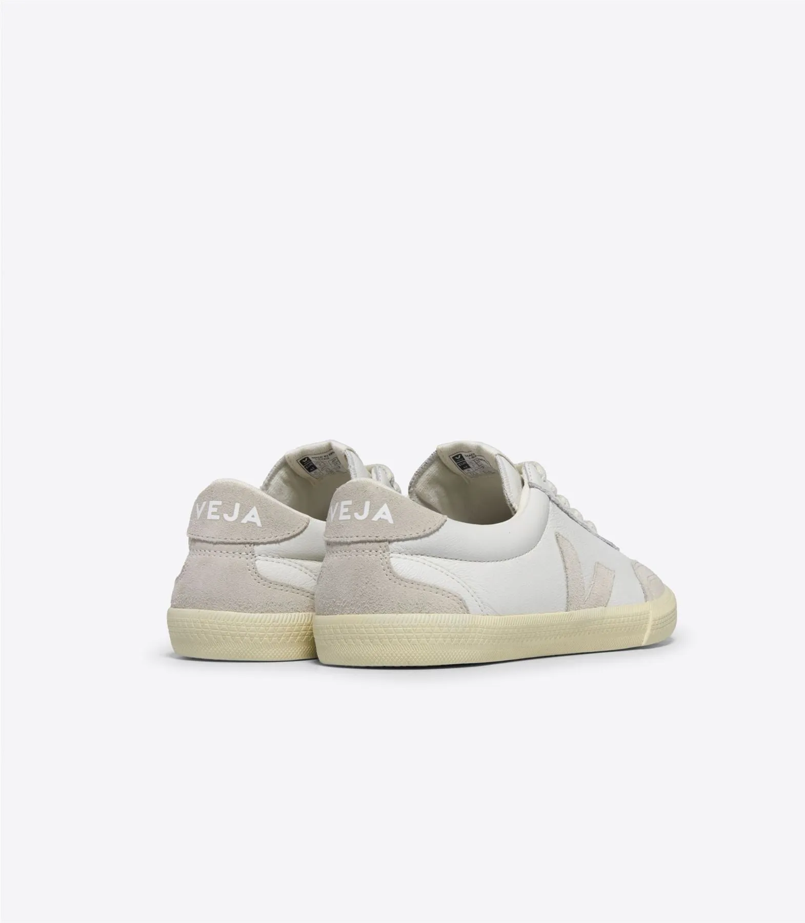 Veja Volley Leather Men's White Trainers