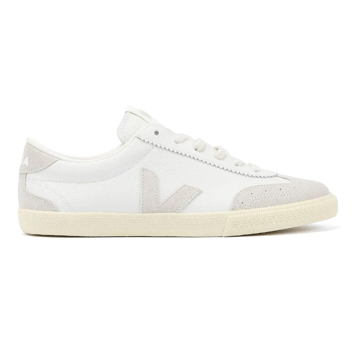 Veja Volley Leather Men's White Trainers