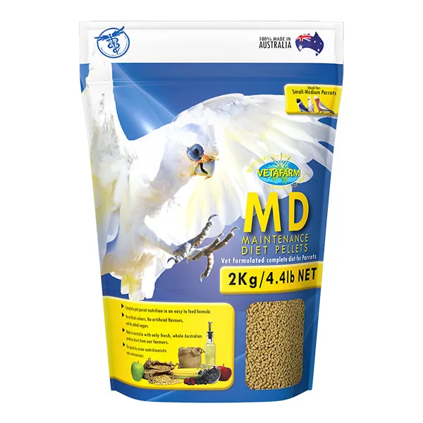 Vetafarm Parrot Pellet Maintenance Diet 2KG