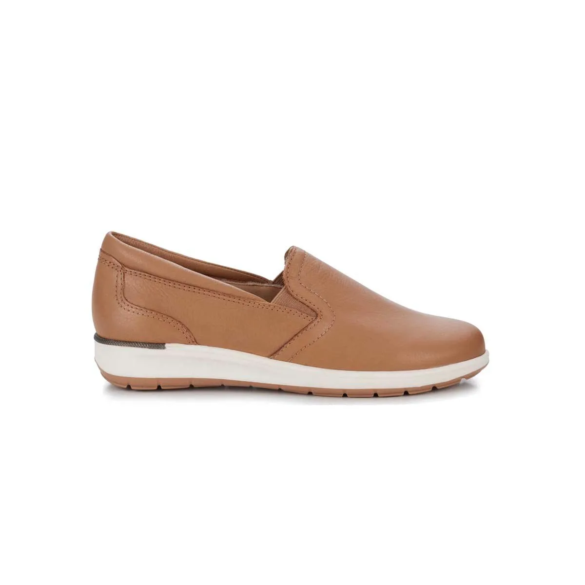 Walking Cradles Wc Orleans Women Casual Sneaker In Almond Tumbled Leather