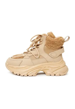 Winter Sneakers - Beige