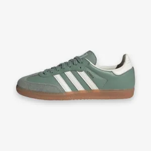 Women's Adidas Samba OG Silver Green IE7011