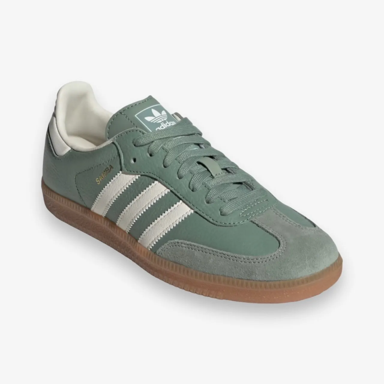 Women's Adidas Samba OG Silver Green IE7011