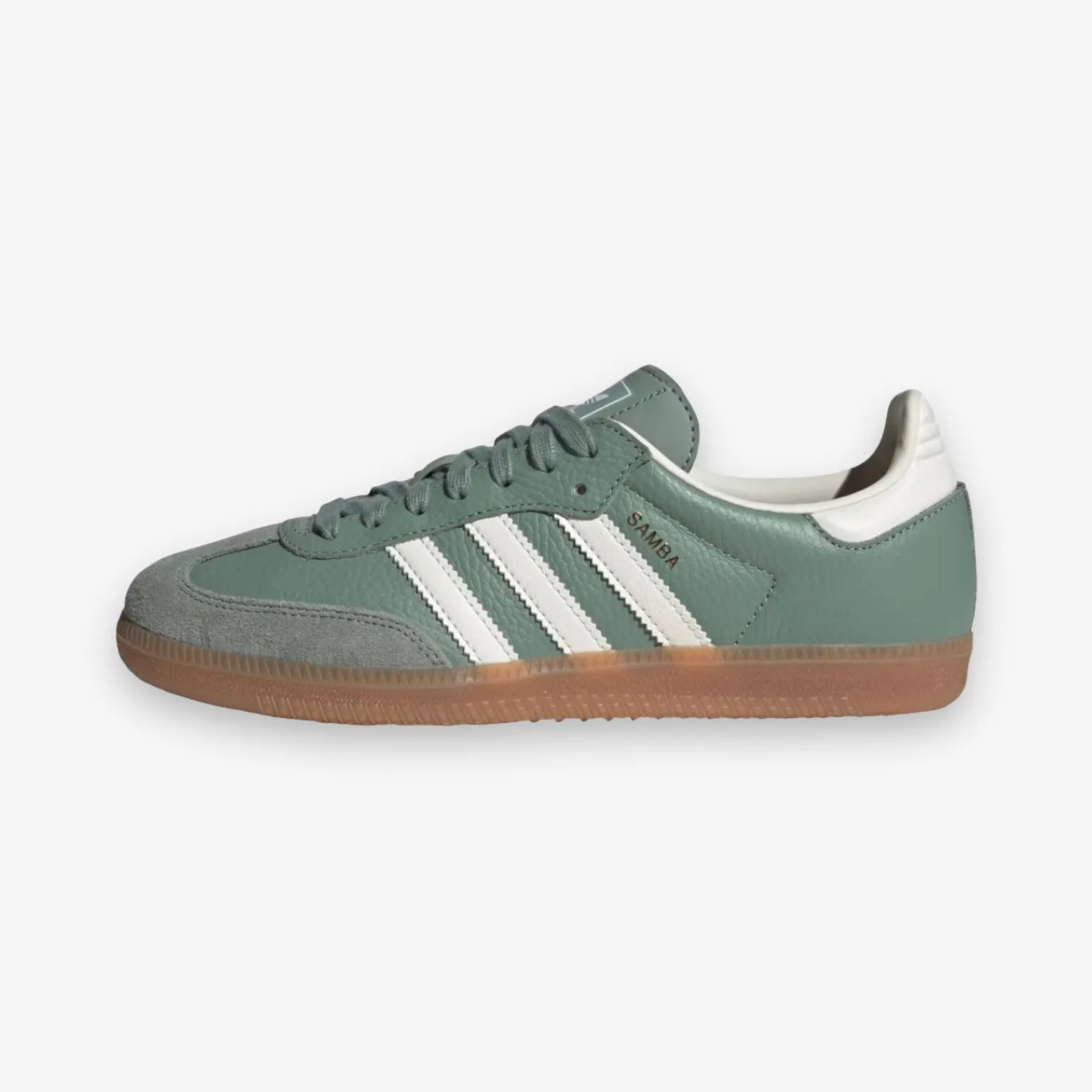 Women's Adidas Samba OG Silver Green IE7011