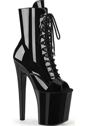 XTREME-1021 [Black Pat] | PLATFORM HEELS [PREORDER]