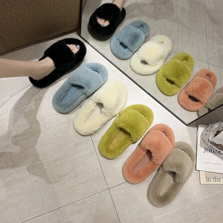 Yaya Fur Slippers